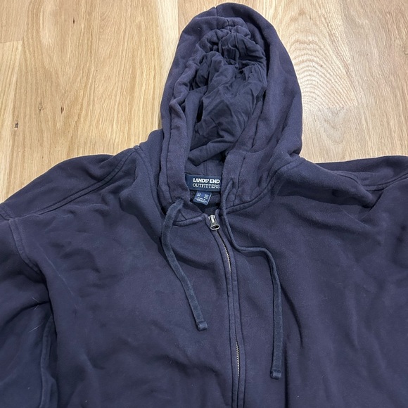 Lands’ End Blue Hoodie Sweatshirt Size 3XL - Picture 2 of 4